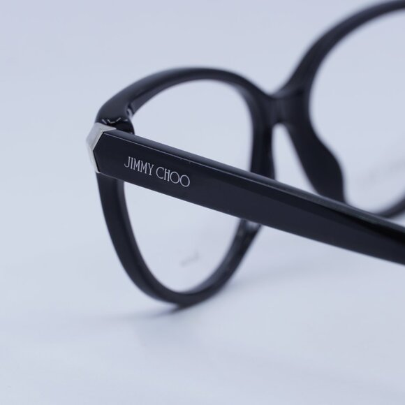 🕶️ New Jimmy Choo JC226 0807 00 Eyeglasses - Black Frame 53mm - Picture 10 of 11